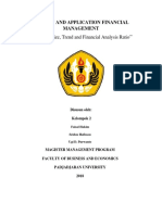 Common Size, Trend and Financial Analysis Ratio