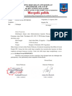 Surat Undangan Wasit Juri