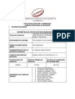 Formato Informe Final 2018 - I25