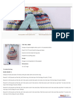 Purse Pocket Crochet Pattern Free Mesh Shopping Bag Crochet Pattern