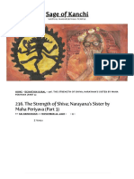 236. the Strength of Shiva; Narayana’s Sister by Maha Periyava (Part 3) – Sage of Kanchi