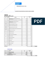 Presupuesto Escalera Metalica