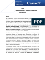 OIM Evolución en El Entendimiento de La Migración Fronteriza en América Latina