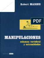 Manipulaciones Columna Vertebral Robert Maigne Incompleto PDF
