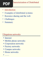 01 Characterization of Distributed Systems