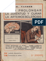 Como Prolongar La Juventud y Curar La Arterioesclerosis PDF