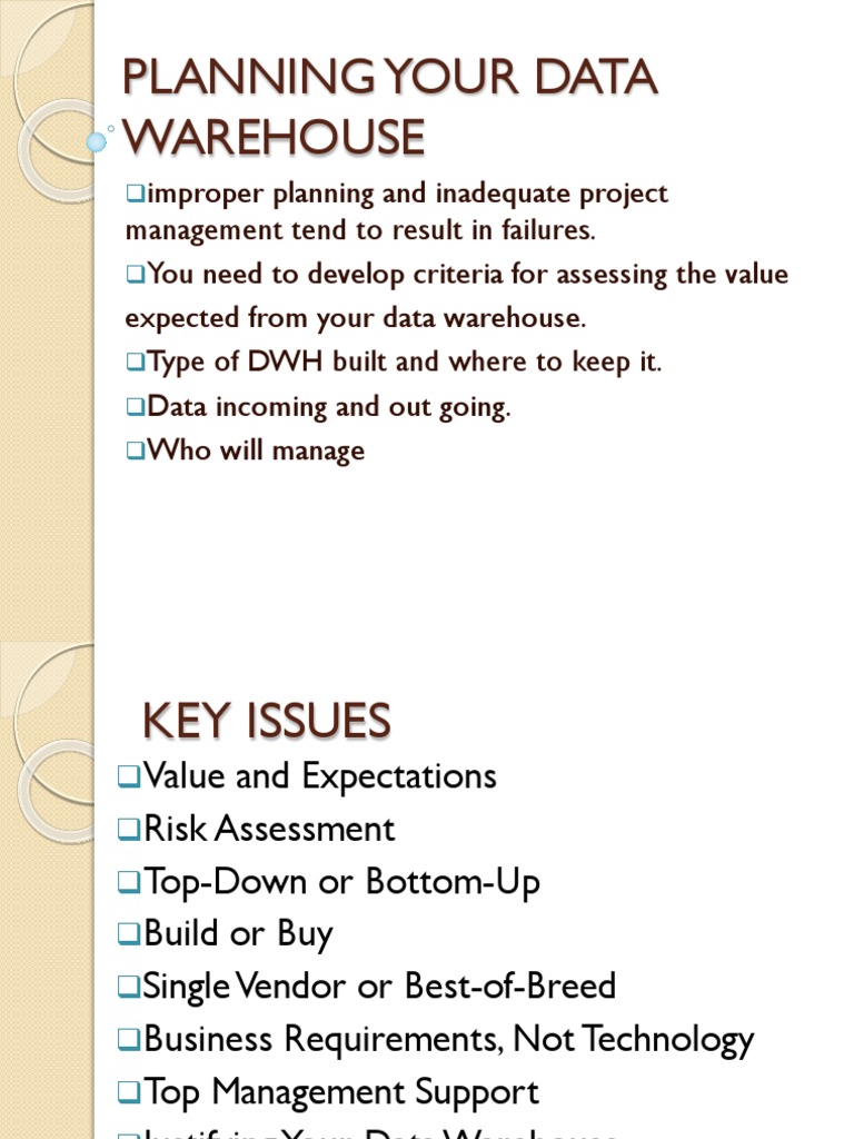 DWH CH 4 | PDF | Data Warehouse | Agile Software Development