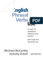 English: Phrasal Verbs