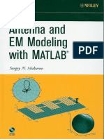 Antenna and EM Modeling With MATLAB - Sergey N. Makarov