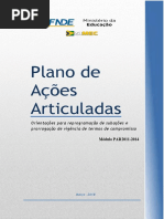 Reprogramao de Subaes de Termos de Compromisso Do PAR 2011_2014