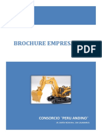 Brochure Consorcio Peru Andino