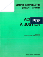 Acesso À Jusiça - Mauro Capeletti e Bryan Garth PDF