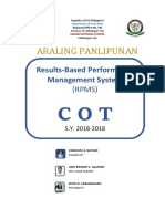 COT Cover Folder by Department