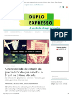 A necessidade de estudo da guerra híbrida que assolou o Brasil na última década. – Duplo Expresso.pdf
