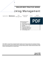 Backlog Management Strategic