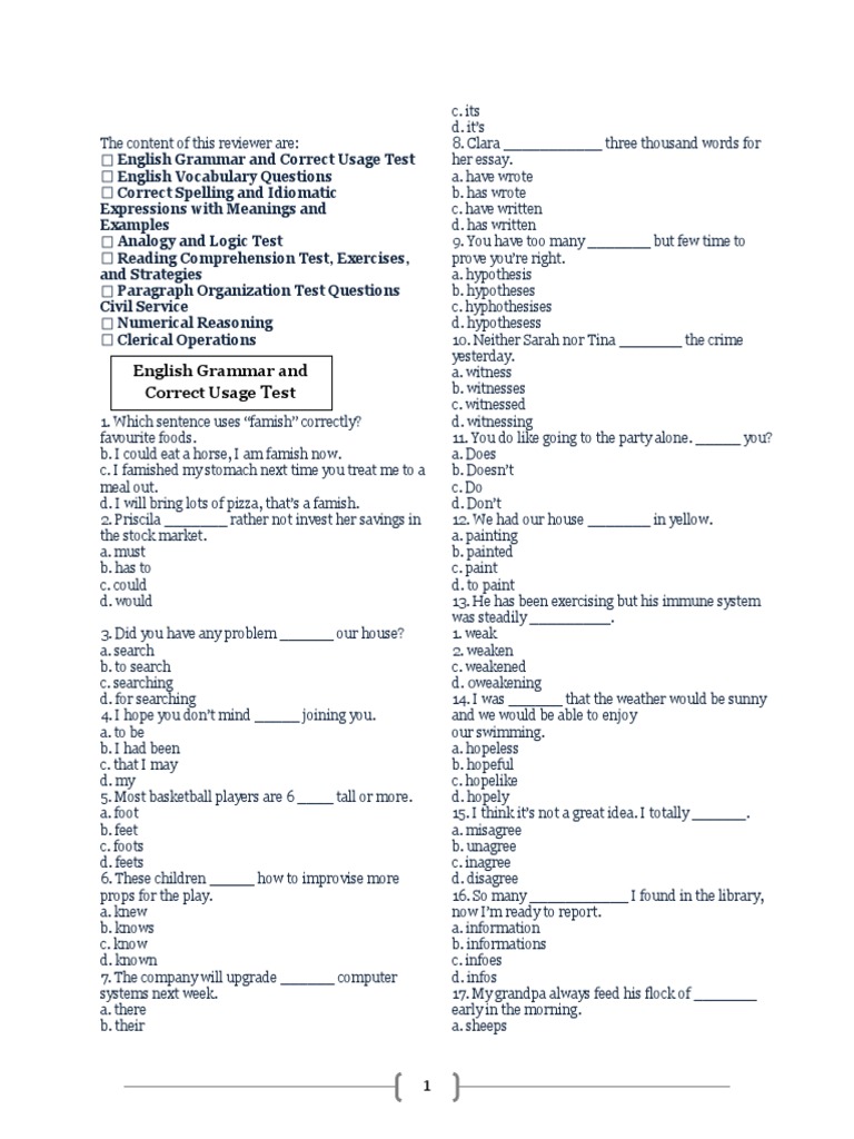 Civil Service Reviewer Complete | PDF | Fraction (Mathematics) | Business