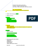 Imatinib: CML PH Chromosome, GIST Kit + Infliximab: Crohns, RA