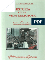 Jesús Alvarez Gómez - Historia de La Vida Religiosa - Volumen 3 - Desde La Devotio Moderna Hasta El Concilio Vaticano II PDF