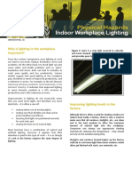 Why Is Lighting in The Workplace Important?: OSH Brief No. 3c