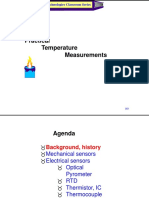 Practical Temperature Measurements: Agilent Technologies Classroom Series