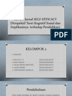 KELOMPOK 2 - Review Jurnal SELF-EFFICACY (Perspektif Teori Kognitif Sosial)