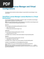 SmartPlant License Manager and Virtual Configurations