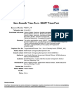 Policy Directive: Mass Casualty Triage Pack - SMART Triage Pack