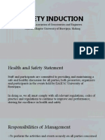 Safety Induction Eage