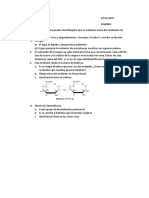 Biología y Geología10 Actividades Bioquímica