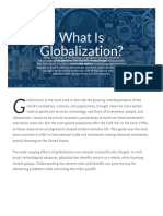 What Is Globalization