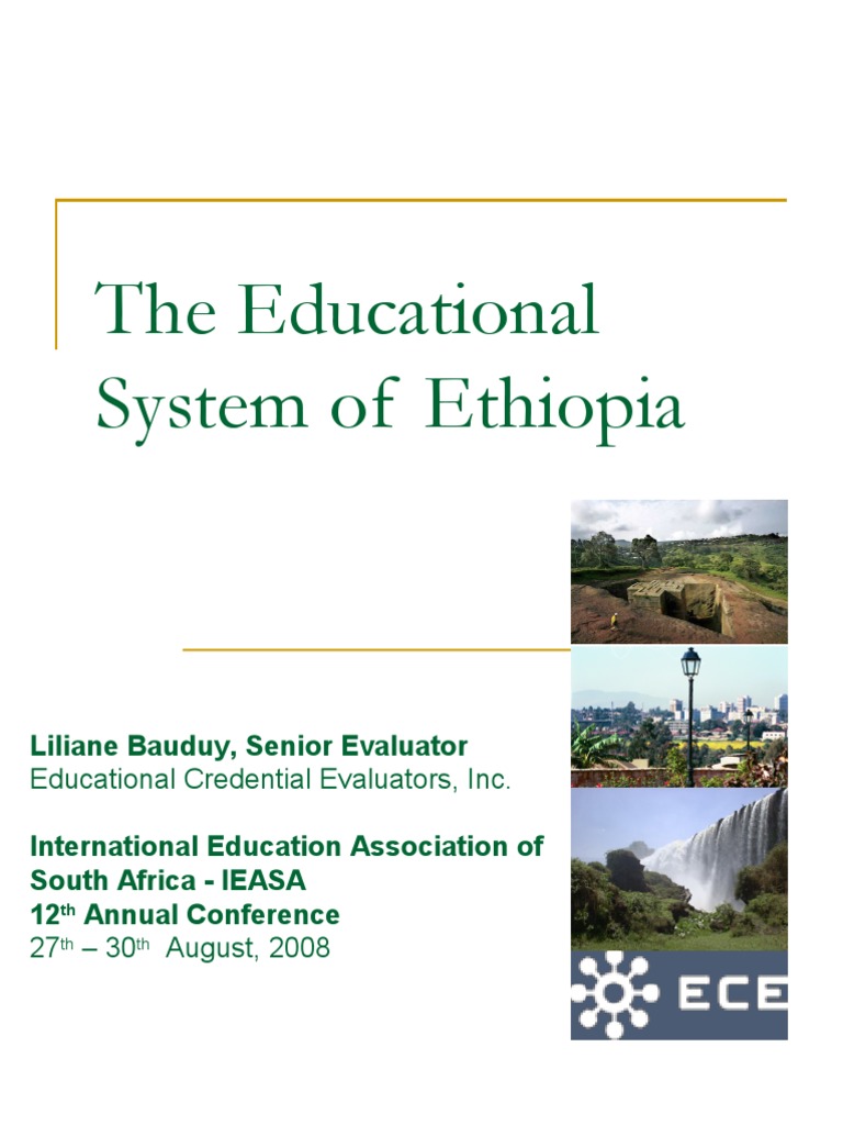 The Educational System of Ethiopia: An Overview of Primary, Secondary ...