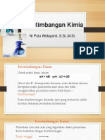 Kesetimbangan Kimia