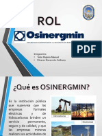 Rol de Osinergmin