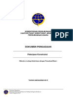 Contoh Dokumen SDP Pekerjaan Konstruksi Renovasi Gedung PDF