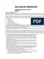 Capacitación Anual de Mandatarios-Sistema Unificado de Altas y Bajas