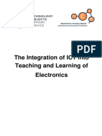 The Integration of ICT Into Teaching and Learning of Electronics