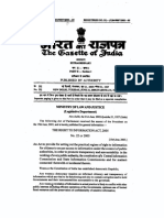 RTI Gazette Notification