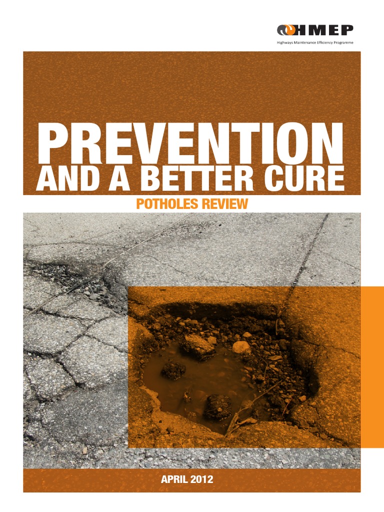 Pothole Review PDF | PDF | Highway | Road
