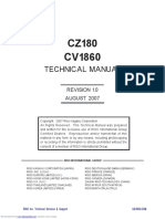 CZ180 CV1860: Technical Manual