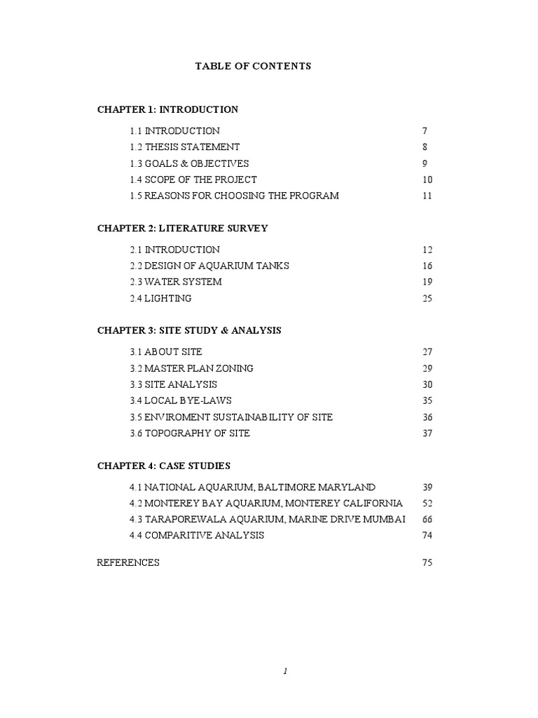 Oceanarium thesis report picture
