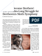 All Men Become Brothers The Decades-Long Struggle For Beethoven's Ninth Symphony