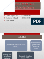 Hakikat PTK Dan Karakteristiknya