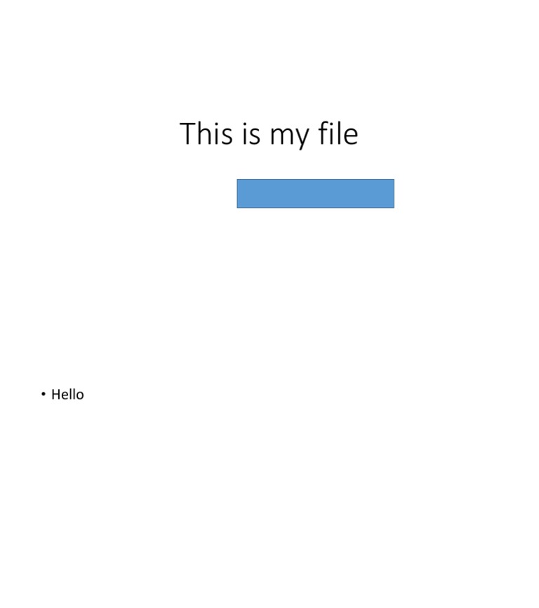 My File Overview and Contents | PDF