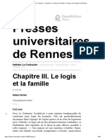 Habiter Le Corbusier - Chapitre III. Le Logis Et La Famille - Presses Universitaires de Rennes