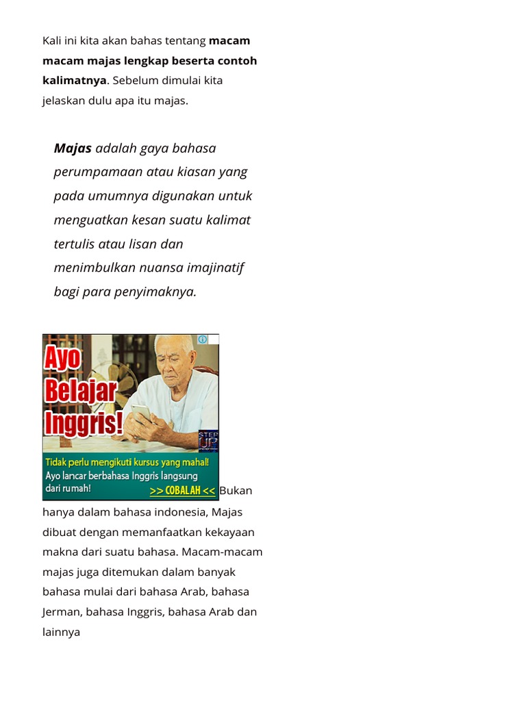 Puisi Bahasa Inggris Yang Mengandung Majas Personifikasi