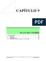 Plan de Cierre