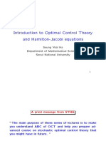 Introduction To Optimal Control Theory and Hamilton-Jacobi Equations