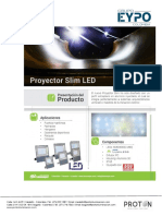 Ficha Tecnica Reflector 100W LED SLIM