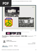 PPT - Populismo e “Redemocratização” (1945-1964) PowerPoint Presentation - ID_4796543