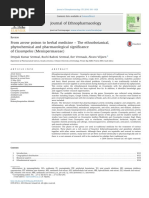 From Arrow Poison to Herbal Medicine the Ethnobotanical 2014 Journal of